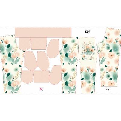 Takoy Panel se střihem rozšířené softshellové kalhoty víla Nina 116 - Jarní softshell