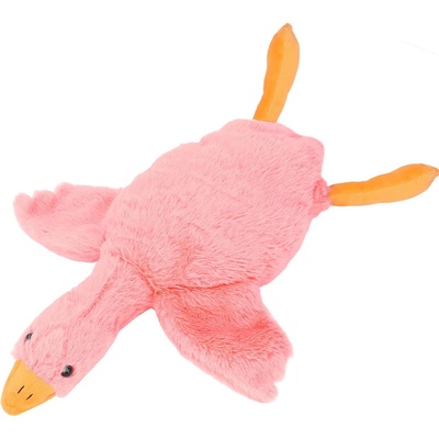 Aga4Kids Plyšový vankúš Hus Ružová 50 cm
