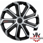 Versaco Тасове за джанти 15'' Versaco Evo Black/Silver (56246) - avtochastikrasi