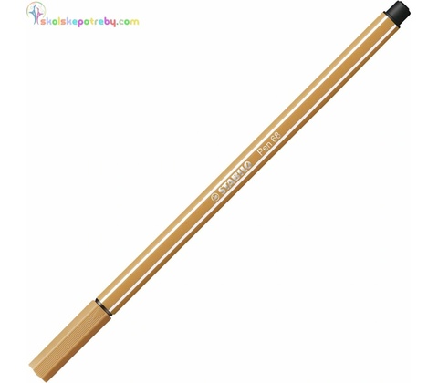 Stabilo Pen 68 tmavookrová