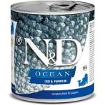 FARMINA КОНСЕРВА N&D DOG OCEAN COD & PUMPKIN PUPPY 285g (L4-85026)