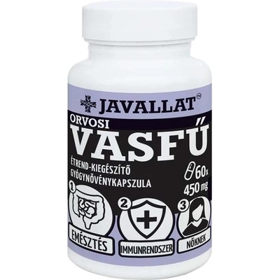 JAVALLAT Върбинка, 450 mg, 60 капсули, Javallat (812177 JAV)
