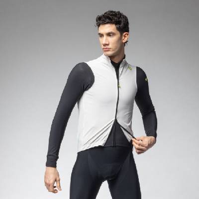 ALÉ Cyklistická vesta - KLIMATIK K-SOLUTION - biela 3XL