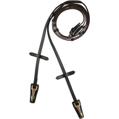 HORZE Otěže Kerry hnědé – Zboží Mobilmania