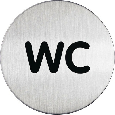 Piktogram WC - kruh 83mm