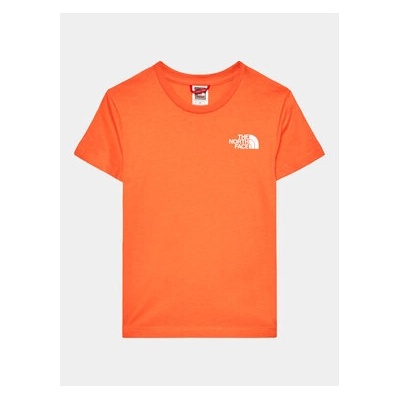 The North Face Тишърт Simple Dome NF0A82EA Оранжев Regular Fit (Simple Dome NF0A82EA)