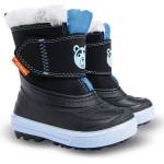 Demar bear 1507a / Детски снежни ботуши с овча вълна - черно/синьо 24-25 (1507a/24-25)