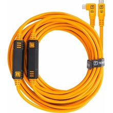 Tether Tools CUC31RT2-ORG Pro USB-C na USB-C (zahnutý konektor), 9,4m, oranžový