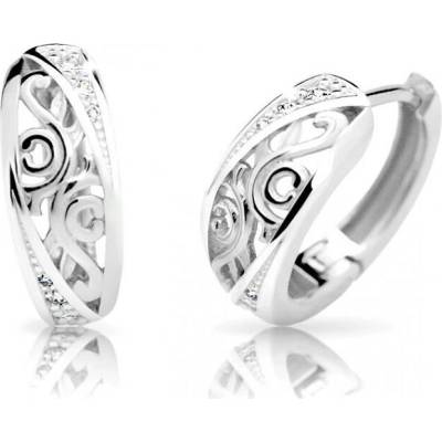 Cutie Jewelllery - Diamonds Náušnice z bílého zlata s diamanty DZ6462-2134-80-00-X-2