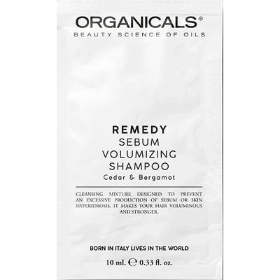 Organicals REMEDY Sebum Volumizing Shampoo Cedar & Bergamot 10 ml
