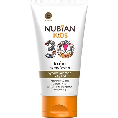 Nubian Kids krém na opaľovanie SPF30 v tube 50 g