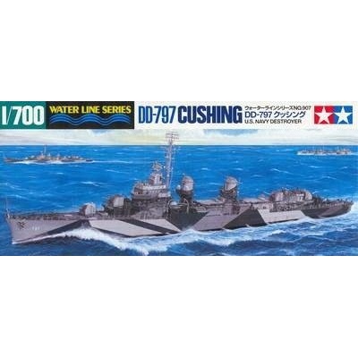 Tamiya USS Destroyer Cushing 31907 1:700