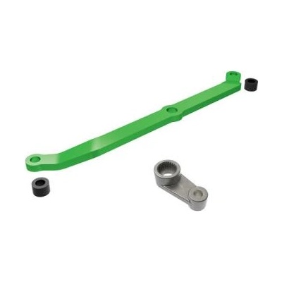 Traxxas теглеше управление алуминиева зелена анодизирана