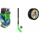 Hokejka s pukom plast 74cm mix variantov či farieb