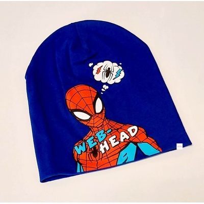 dětská čepice jaro/podzim Spiderman WEB HEAD