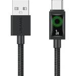 USAMS Кабел за данни USAMS U92 USB - Type-C, 120 см, ЧЕРЕН SJ772USB01 (SJ772USB01)