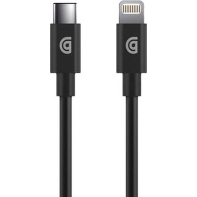 Griffin Кабел Griffin USB-C to Lightning Cable (GP-067-BLK), от USB C(м) към Lightning(м), 1.8m, 18W, черен (GP-067-BLK / 44292)