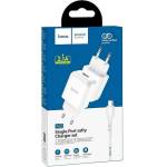hoco. Зарядно 220V HOCO N2 / 2.1A + Micro USB (365473)
