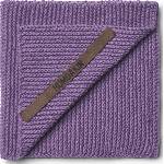 Humdakin Кърпа за съдове Humdakin Knitted 28 x 28 см люлякова (93-137)