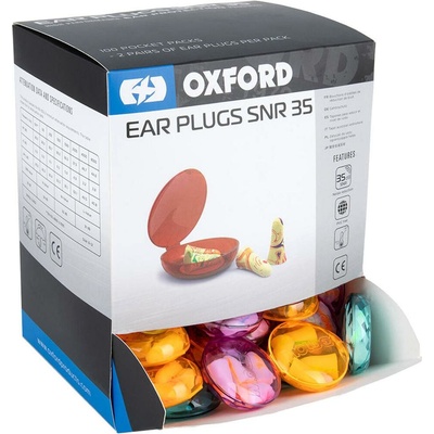 OXFORD PU špunty do uší 35 dB box 100x2 páry