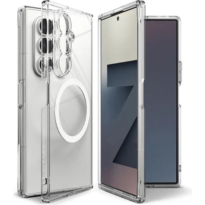 Ringke Магнитен калъф Ringke Fusion MagSafe за Samsung Galaxy Z Fold 7 - прозрачен (8800293855293)