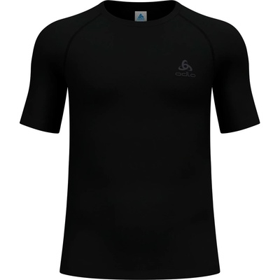 Odlo Мъжко мериносово термобельо Odlo Merino Performance Light Bl Top Crew Neck S/S Merino base layer - Black - размер XL (015-2003-0114)