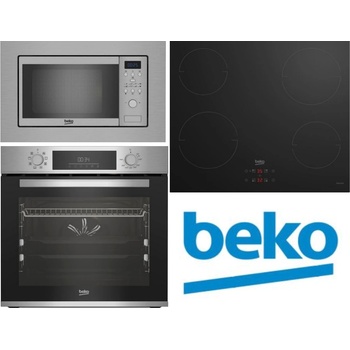 Set Beko BBIM12301X + HII64401MT + BMOB17131X