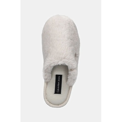 Пантофи Calvin Klein Jeans HOTEL SLIPPER FUR AFTER GLOW в бежово YW0YW01593 (YW0YW01593)