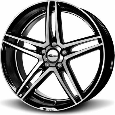 BROCK B33 8,5x19 5x108 ET45 black polished