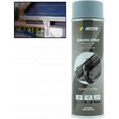 Motip těsnící sprej šedý 500 ml – Sleviste.cz