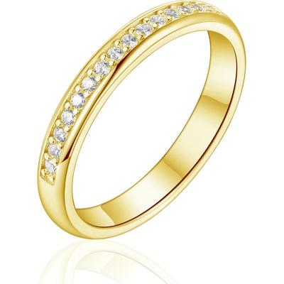 Olivie Snubní stříbrný prsten PRAMÍNEK GOLD 8584