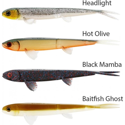 Westin Twinteez Pelagic V-Tail 20cm 30g Black Mamba 2ks