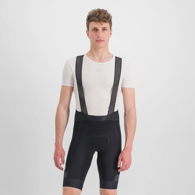 Sportful krátke s trakmi Supergiara čierna