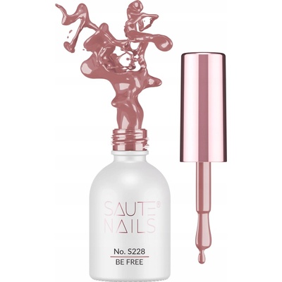 Saute Nails Hybridní lak na nehty 8 ml S228 Be Free