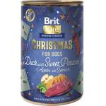 Brit Care Dog Christmas Can Duck 400 g консерва за кучета с патешко месо и зеленчуци