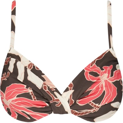 Barts Дамско бикини горнище Barts Women's Camolo Underwire Bikini top - Coffee - размер 38 (150-6436-0116)