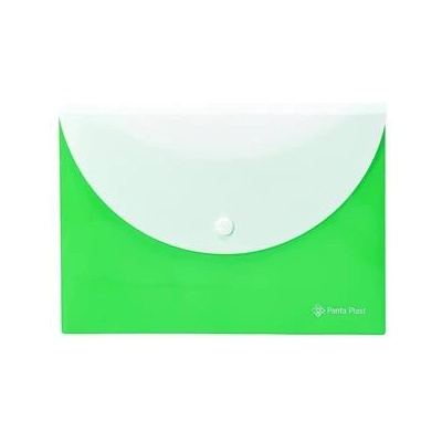 Panta Plast Папка за документи a5, pp, патент, два джоба, panta plast, неоново зелено 0410-0088-04 (0410-0088-04)