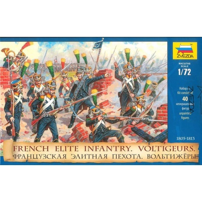 Zvezda French Elite Infantry Voltigeurs re-release 1:72