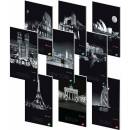 ELISA Metropola v noci zošit 444 A4 linajkový