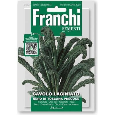 Franchi Sementi Kel kučeravý listový "Nero di Toscana" 1 ks