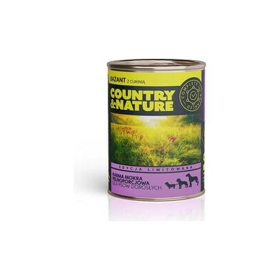Country&Nature Bezobilné Bažant s cuketou 400 g