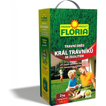 FLORIA TS Král trávníků 2 kg+zeolit 800 g příbal -...