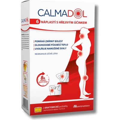 CALMADOL náplasti s hřejivým účinkem 6 ks