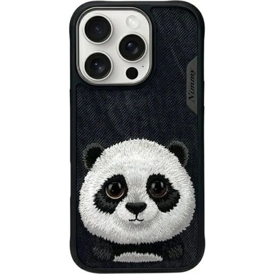 Nimmy Калъф Nimmy Big Eyed Pet 2.0 Panda за iPhone 16 Pro Max - черен (6971080319778)