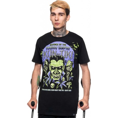 Killstar tričko Kon-Tiki čierne