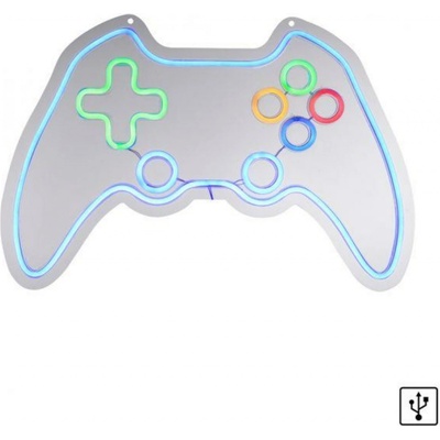 LEUCHTEN DIREKT is JUST LIGHT LED nástěnné svítidlo vícebarevné motiv gamepad ovladače USB dekorace LD 85022-70