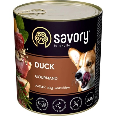 Savory Dog Adult Duck 800 g