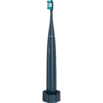 AENO Wireless Tooth Brush, Navy Blue, 3 Brush Heads, 1400mAh, Function: Soft, Clean, Massage, White, Sweep (ADB0010N)