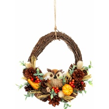 Veniec MagicHome Nature oranžový 35x 34 x 10 cm