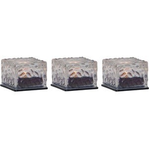Star Trading Екстериорни LED свещи в комплект 3 бр. със соларен панел (височина 5, 5 cm) Icecube - Star Trading (481-50)